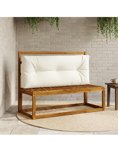 Cuscino per schienale di pallet VIANEN 100% Poliestere Bianco