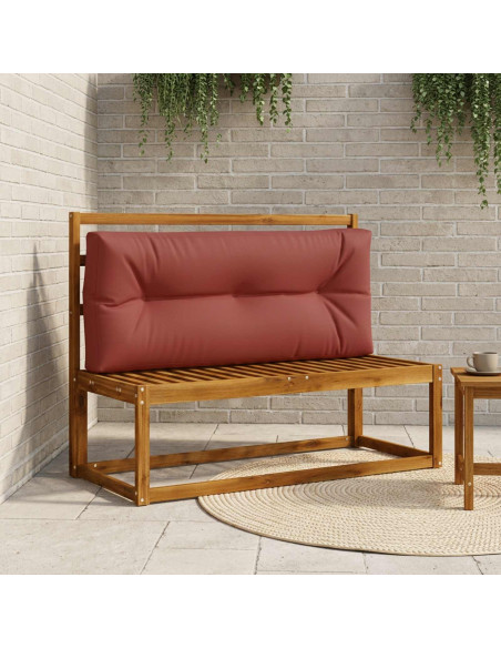 Cuscino per schienale di pallet VIANEN 100% Poliestere Rosso
