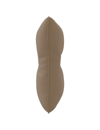 Cuscino per schienale PUTTEN 100% Poliestere Tortora