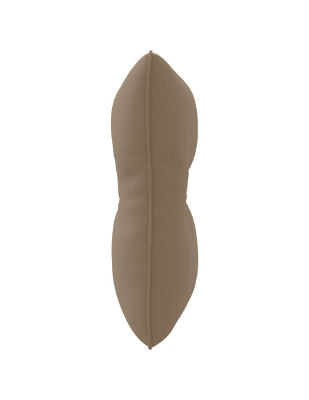 Cuscino per schienale PUTTEN 100% Poliestere Tortora