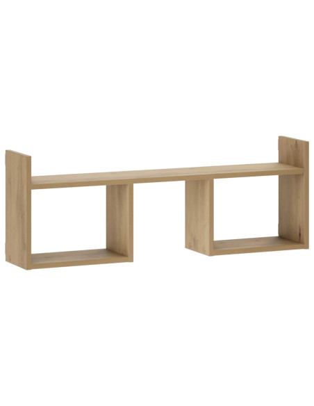 Scaffale da parete Rovere Artigianale 90 x 17 x 32 cm
