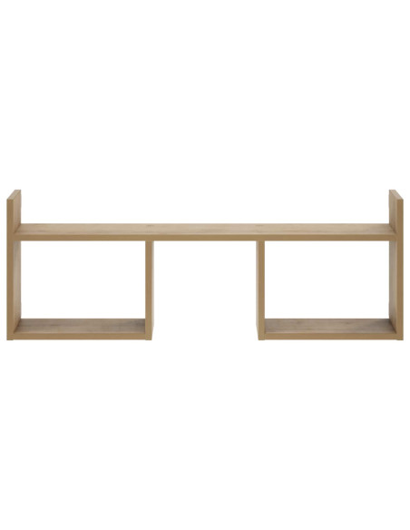 Scaffale da parete Rovere Artigianale 90 x 17 x 32 cm