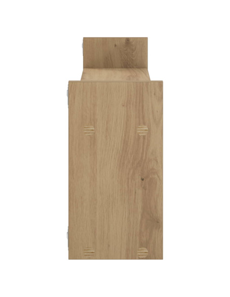 Scaffale da parete Rovere Artigianale 90 x 17 x 32 cm