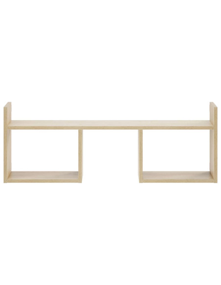 Scaffale da parete Rovere Sonoma 90 x 17 x 32 cm