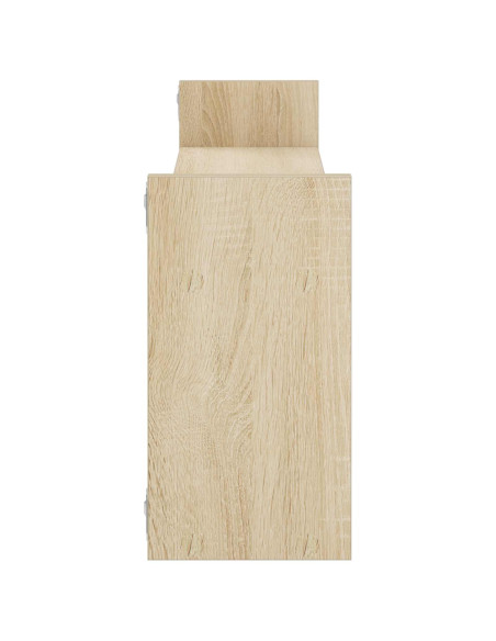 Scaffale da parete Rovere Sonoma 90 x 17 x 32 cm