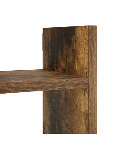 Scaffale da parete Rovere Fumo 90 x 17 x 32 cm