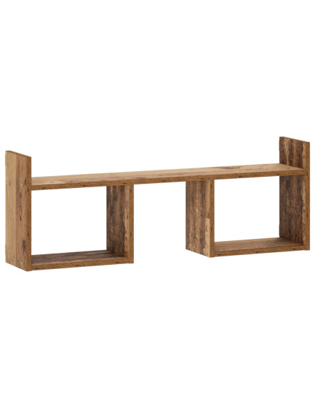 Scaffale da parete Legno antico 90 x 17 x 32 cm