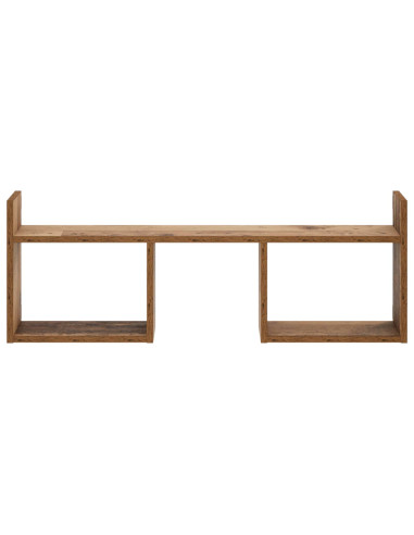 Scaffale da parete Legno antico 90 x 17 x 32 cm