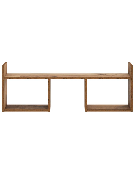 Scaffale da parete Legno antico 90 x 17 x 32 cm