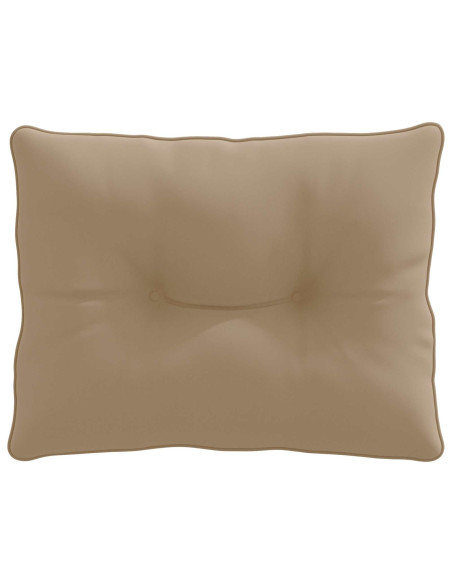 Cuscino per schienale PUTTEN 100% Poliestere Tortora
