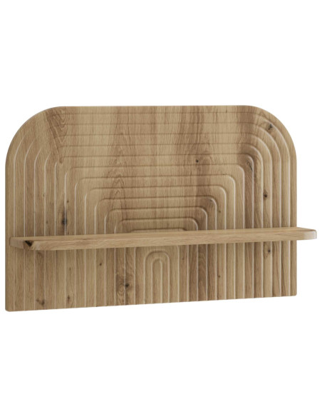 Scaffale da parete 2 pz Rovere Artigianale 60 x 13.5 x 37.5 cm