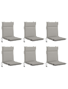 Cuscini per Sedia Alta in 6 Pezzi GEMERT 6 pcs 100% Poliestere 2
