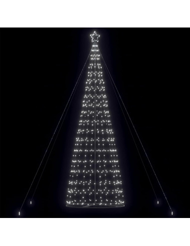 Albero di Natale a LED 1534 LED Bianco Freddo 500 cm