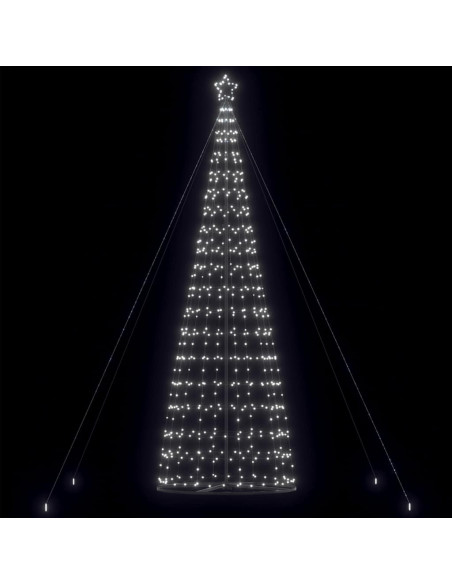 Albero di Natale a LED 1534 LED Bianco Freddo 500 cm