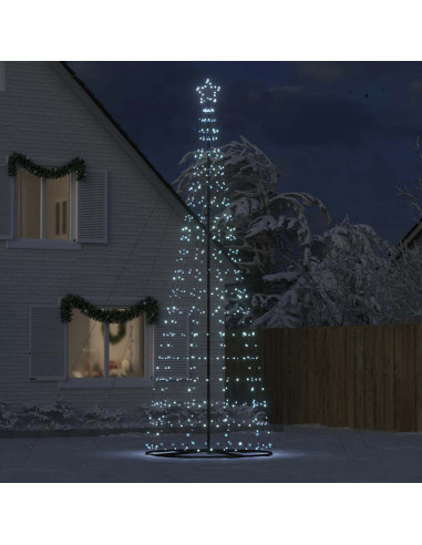 Albero di Natale a LED 1534 LED Bianco Freddo 500 cm