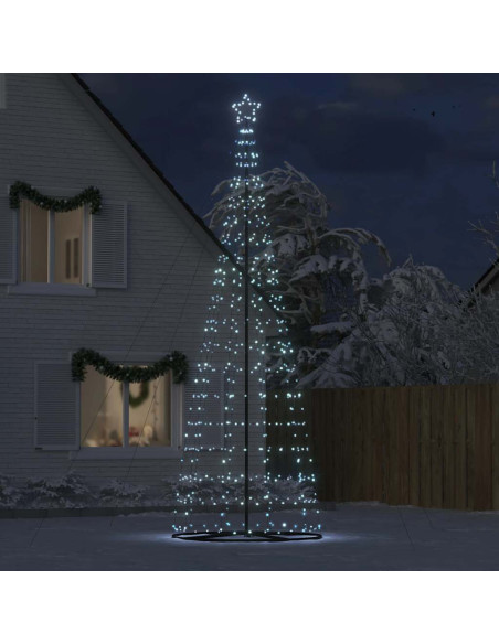 Albero di Natale a LED 1534 LED Bianco Freddo 500 cm