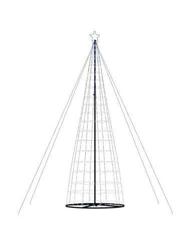 Albero di Natale a LED 1534 LED Bianco Freddo 500 cm