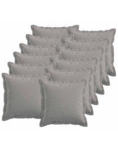 Cuscino con cuscino HOUTEN 12 pz Grigio Nuvola Lino