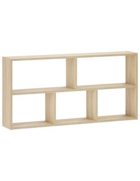 Scaffale da parete Rovere Sonoma 102 x 17 x 50 cm
