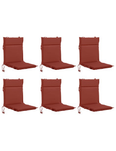 Cuscini per Sedia Alta in 6 Pezzi GEMERT 6 pcs 100% Poliestere 2