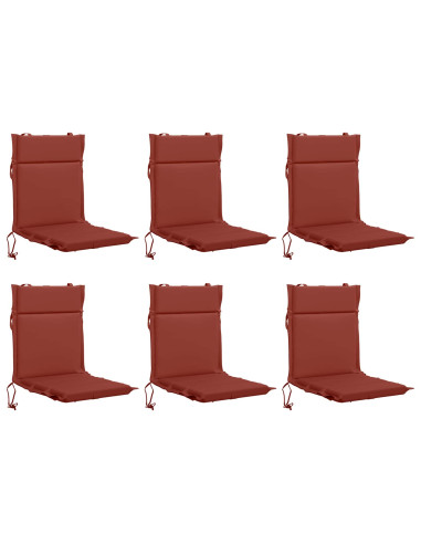 Cuscini per Sedia Alta in 6 Pezzi GEMERT 6 pcs 100% Poliestere