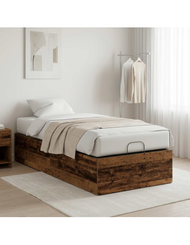 Giroletto per rete letto regolabile Legno di Rovere 90 x 190 cm