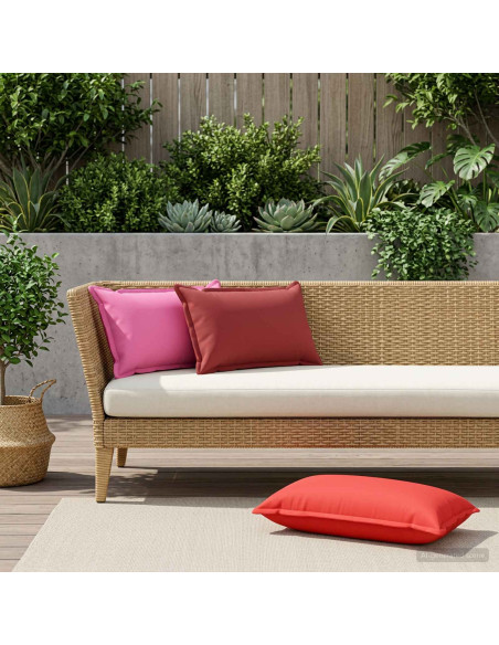 Cuscino con cuscino HOUTEN 6 pz Rosa Poliestere