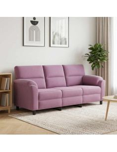Divano Viola 214 x 85 x 93 cm Velluto