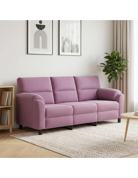 Divano Viola 214 x 85 x 93 cm Velluto
