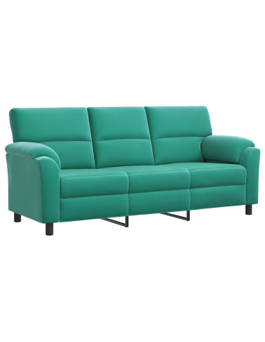 Divano Turchese 214 x 85 x 93 cm Velluto
