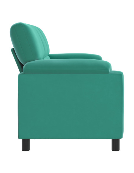 Divano Turchese 214 x 85 x 93 cm Velluto