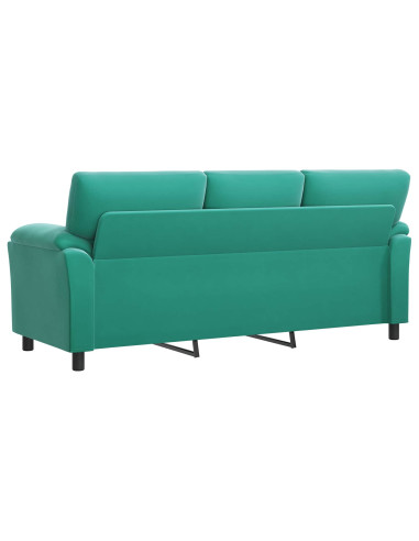 Divano Turchese 214 x 85 x 93 cm Velluto