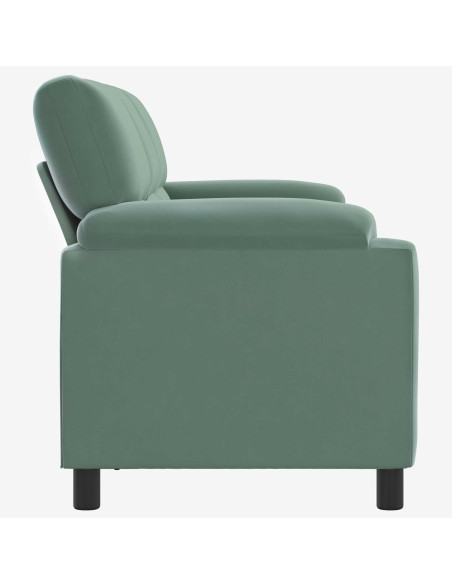 Divano Verde Mare 214 x 85 x 93 cm Velluto