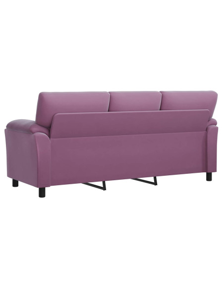 Divano Viola 214 x 85 x 93 cm Velluto