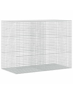 Gabion con Filo da 3,5 mm e Maglia da 5x5 cm 200x100x150 cm 2