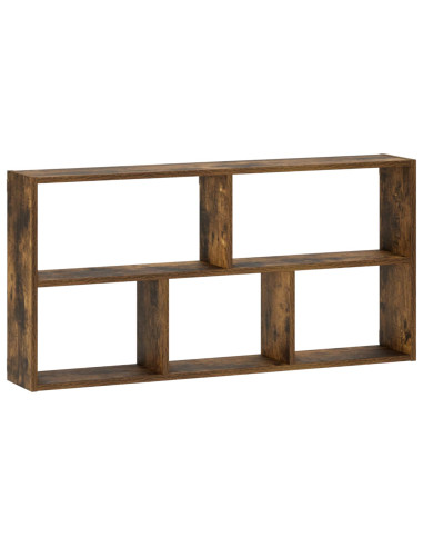 Scaffale da parete Rovere Fumo 102 x 17 x 50 cm