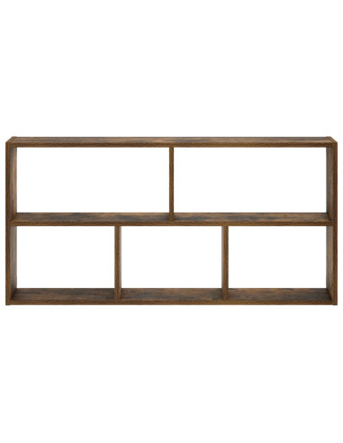 Scaffale da parete Rovere Fumo 102 x 17 x 50 cm