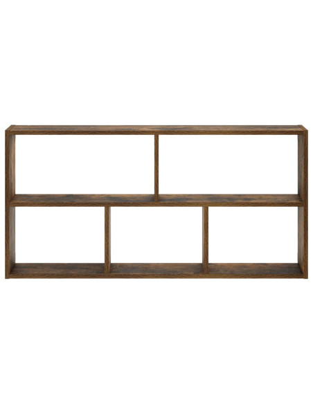 Scaffale da parete Rovere Fumo 102 x 17 x 50 cm