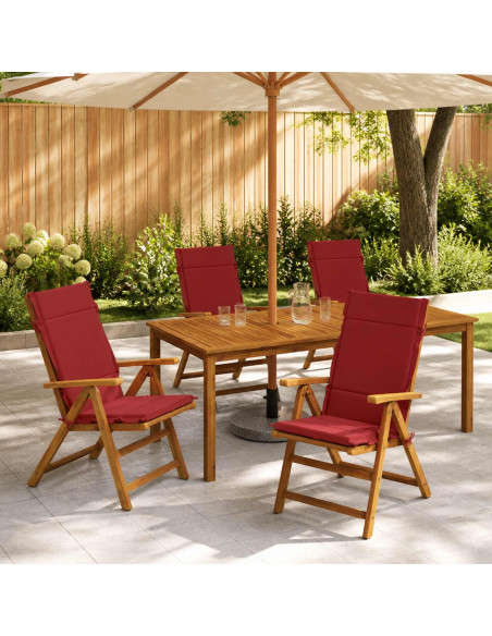 Cuscini per Sedia Alta in 6 Pezzi GEMERT 6 pcs 100% Poliestere