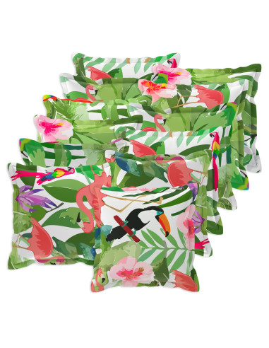 Cuscino con cuscino HOUTEN 12 pz Multicolore Poliestere