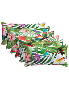 Cuscino con cuscino HOUTEN 6 pz Multicolore Poliestere 2