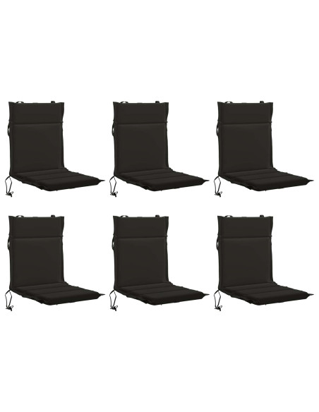 Cuscini per Sedia Alta in 6 Pezzi GEMERT 6 pcs 100% Poliestere