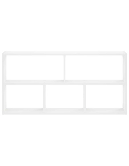 Scaffale da parete Bianco 102 x 17 x 50 cm Legno ingegnerizzato
