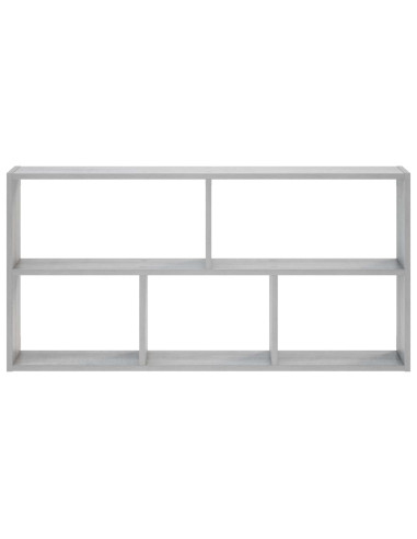 Scaffale da parete Sonoma grigio 102 x 17 x 50 cm