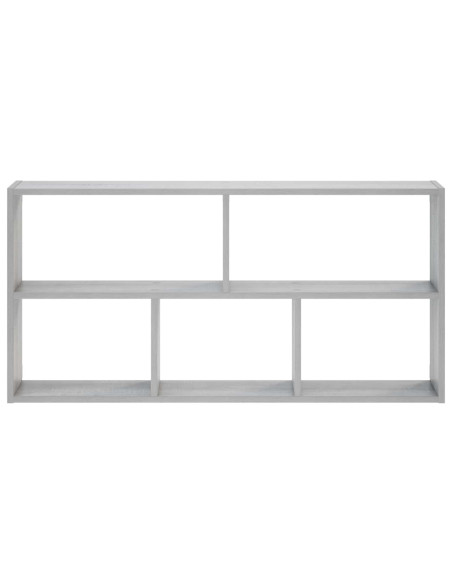 Scaffale da parete Sonoma grigio 102 x 17 x 50 cm