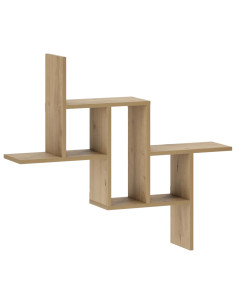 Scaffale da parete Rovere Artigianale 87 x 17 x 75 cm 2