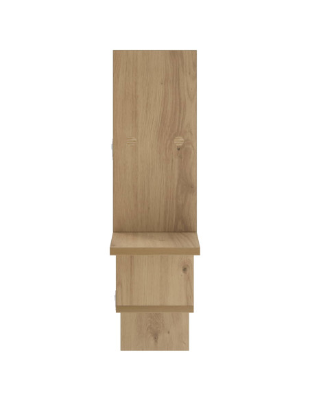 Scaffale da parete Rovere Artigianale 87 x 17 x 75 cm