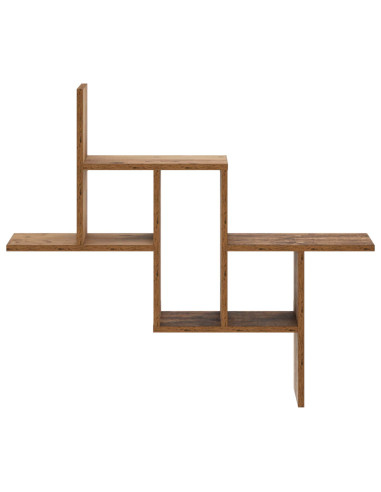 Scaffale da parete Legno antico 87 x 17 x 75 cm