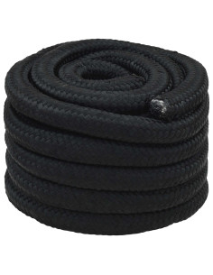 Corda multiuso 60 mm 10 m Nero PP 21600 kg Carico massimo