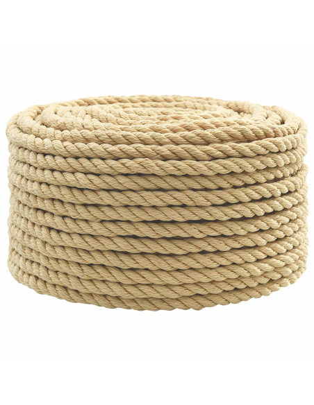 Corda multiuso 16 mm 100 m Naturale PP 1560 kg Carico massimo